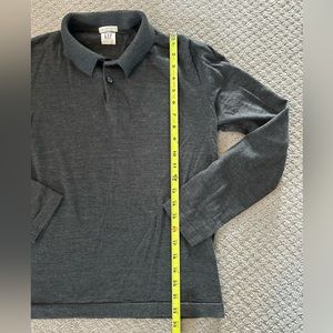 Banana Republic Men’s Collared Sweater Marino Wool